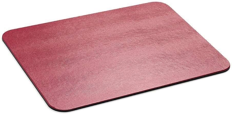 Caspari Lizard Scale Felt-Backed Place Mats in Cranberry, 2 Included