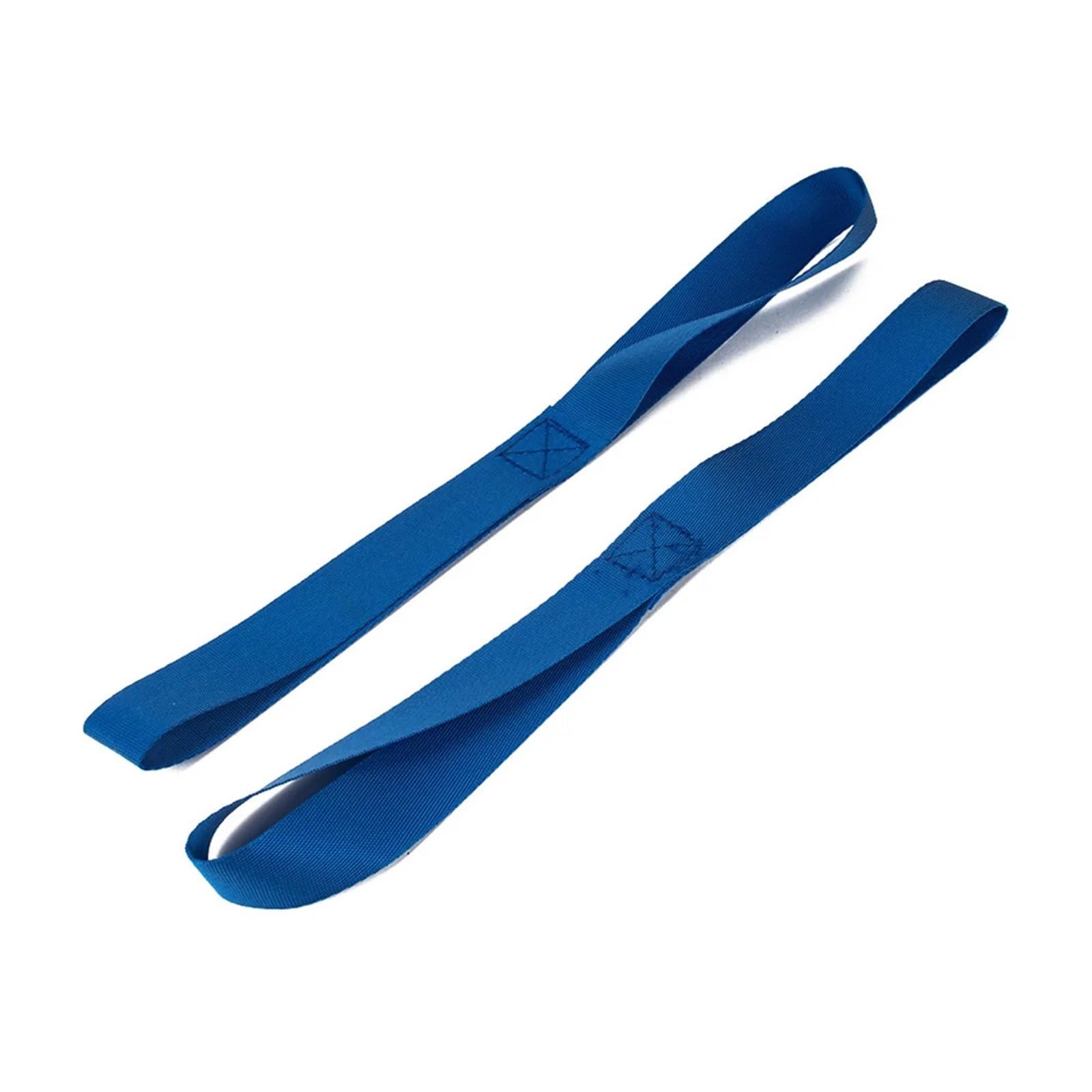 Tie Down Strap, 8Pcs Motorcycle Nylon Soft Loop Tie-Down Straps - 13x1 inch, 49N Tensile Strength for ATV, UTV, and Motorbike Accessories(Blu)