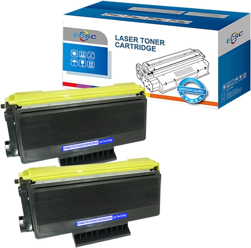 โ Compatible Toner Cartridge Replacement for Brother DCP-8060 DCP-8065DN HL-5240 HL-5240L HL-5250D HL-5250DN HL-5270D HL-5270DN HL-5280DW MFC-8460N MFC-8860DN TN3170 TN3280 TN3290 (Black, 2-Pack)