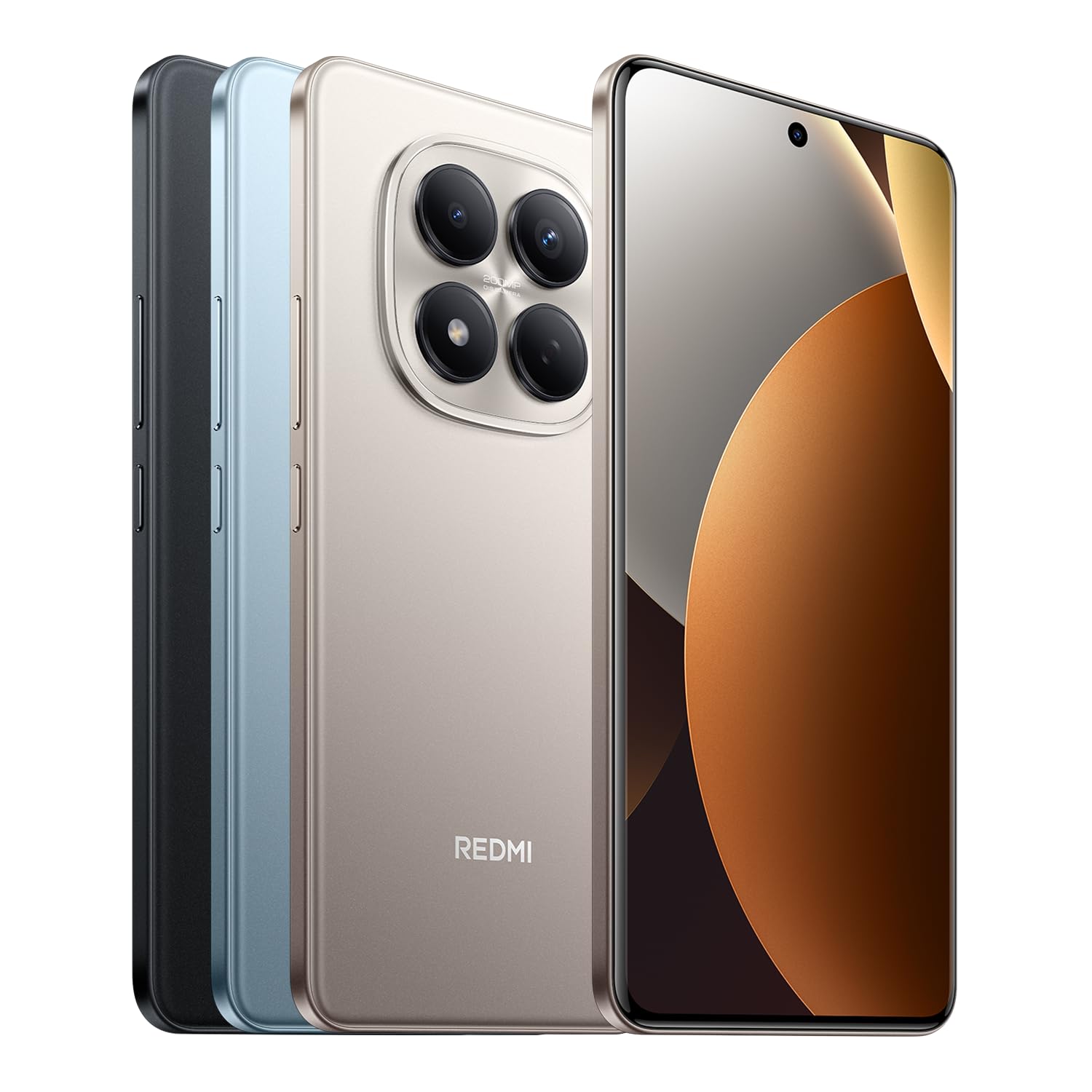 XIAOMI REDMI Note 15 Pro - Smartphone de 8+256GB, Pantalla AMOLED FHD+ de 6,77", MediaTek Helio G200-Ultra, cámara de 200 MP, batería de 6500 mAh, Cargador no Incluido, Titanio (Versión ES) — view 2