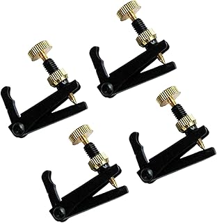 violin accessories 4Pcs Violin String Tuner Fine Tuner Adjuster Parts 3/4-4/4 Violin Violin Accessories Replacement Parts