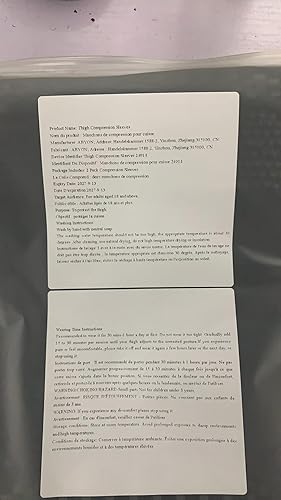 Miniatura 6 de ABYON Mangas de apoyo de compresión para muslos (1 par), soporte para muslo, elástico transpirable para aliviar el dolor de los cuádriceps, mangas