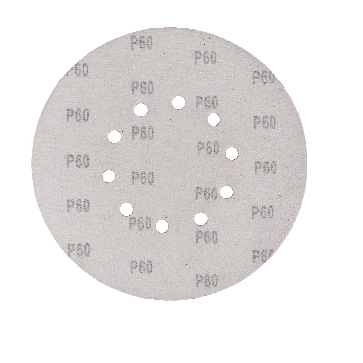 25 unidades de discos abrasivos de 225 mm de diámetro, con 10 orificios, grano P60, lijadora excéntrica, lijadora de cuello largo