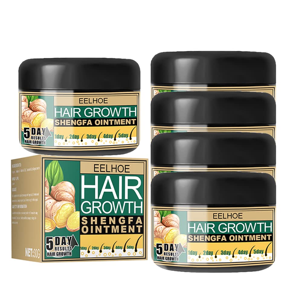 Buy Ginagen Hair Regrowth Ginger Extract Cream, Ginagen Hair Growth Ginger Ointment, Natural