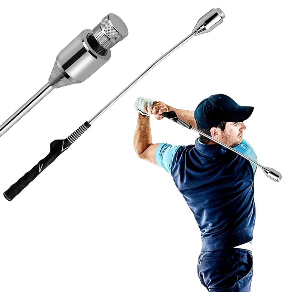 ゴルフスイングトレーナー ゴルフ スイングトレーナー 音が鳴る フラップ付き 練習器具