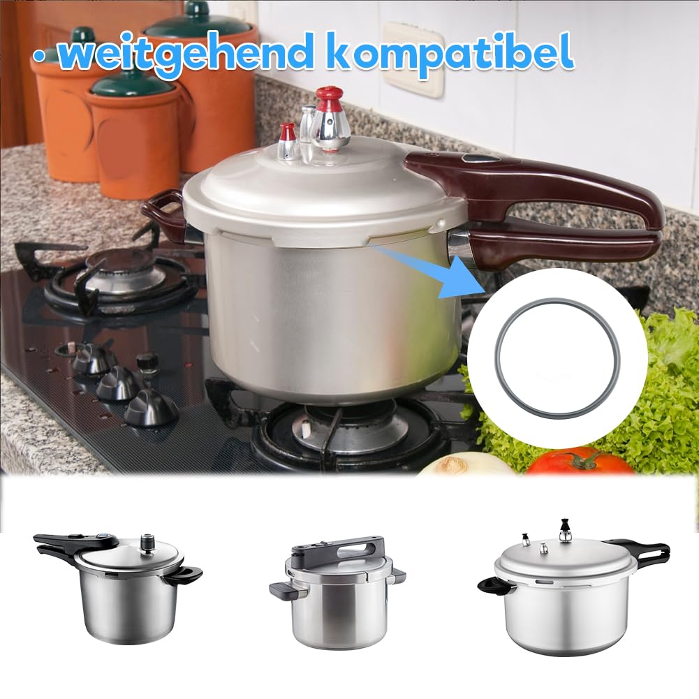 Haas Dichtungsring für WMF Perfect Schnellkochtopf 22 cm Ring Gummiring 22cm eBa