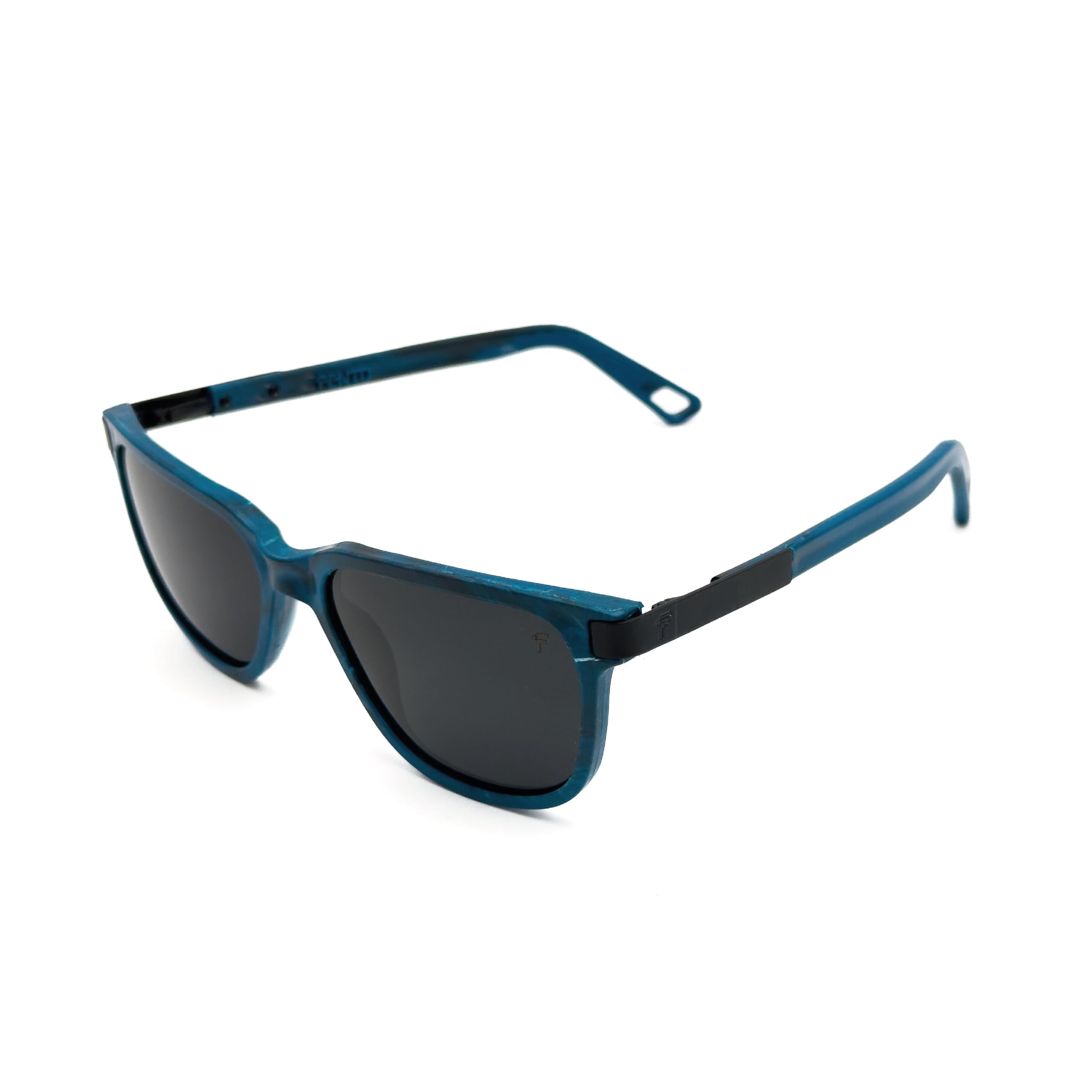 Fento - Specta Nuqui - Ocean Black Grey - Handmade Recycled Plastic Sunglasses for men and women- polarized sunglasses - Lentes de Sol - Sustainable fashion