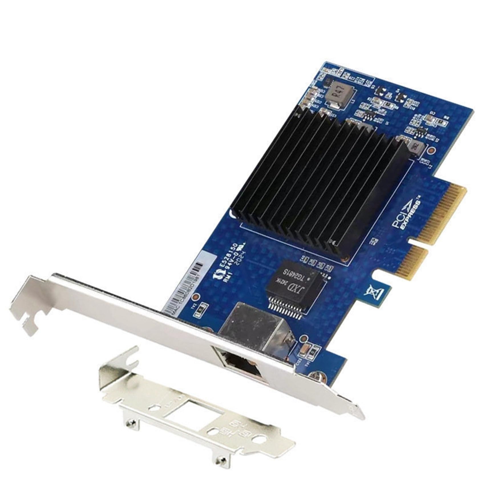 2X Scheda di Rete PCIE 3.0 4X 10G AQC107 NIC Server Compatibile con X8/X16 per Linux Win10/11