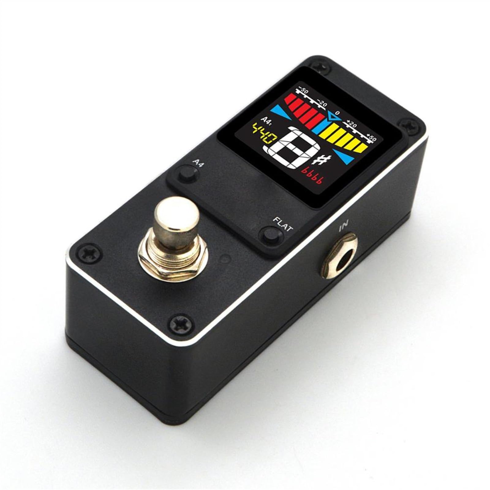 efekty gitarowe Chromatyczny Tuner Gitarowy Mikro Pojedynczy Pedał Efektów Gitarowych Efekty Elektryczne Części Do Gitary Akcesoria
