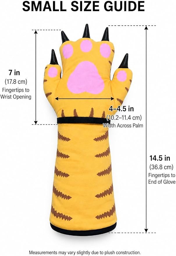 Guante de Juego Para Gatos PawSpar PRO Amarillo Talla Unica miniatura 2