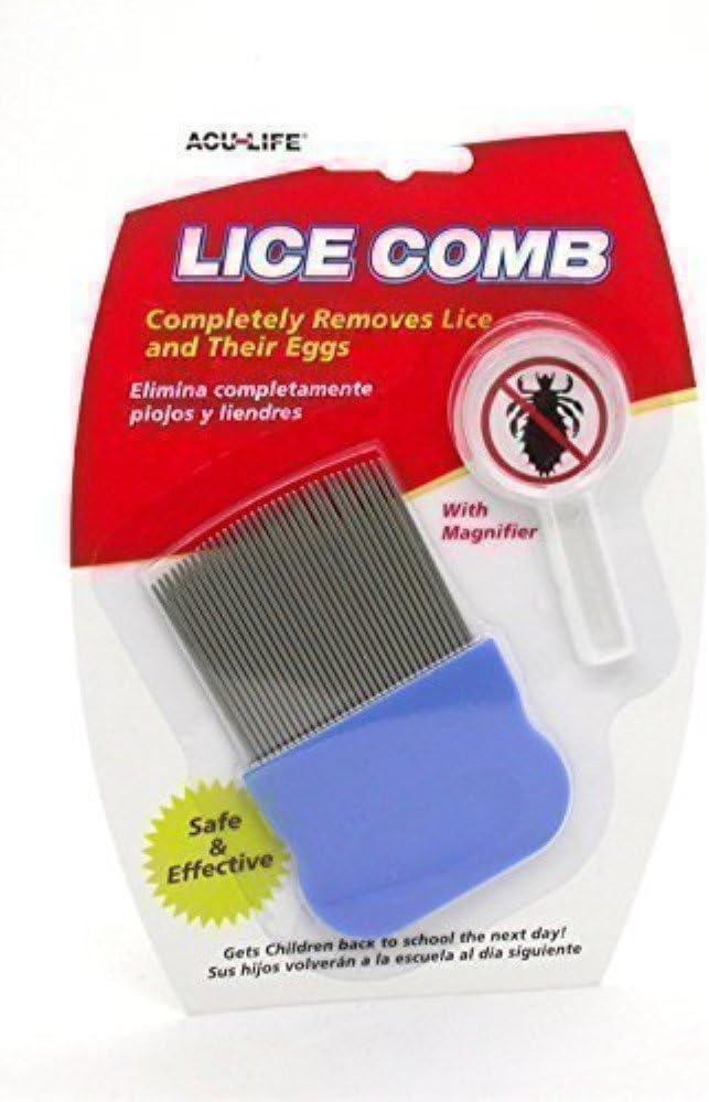 Lice Comb With 5X Magnifier 1 Each (Pack of 10)