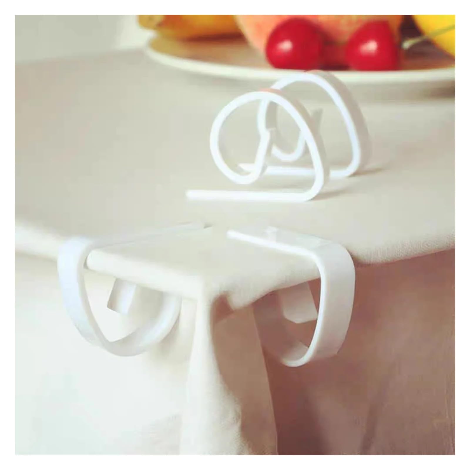 Tischdeckenklammern 12 PCS Plastic Tablecloth Tables Useful Clips Holder Cloth Clamps Party Picnic Wedding Prom Multi-Function Clip