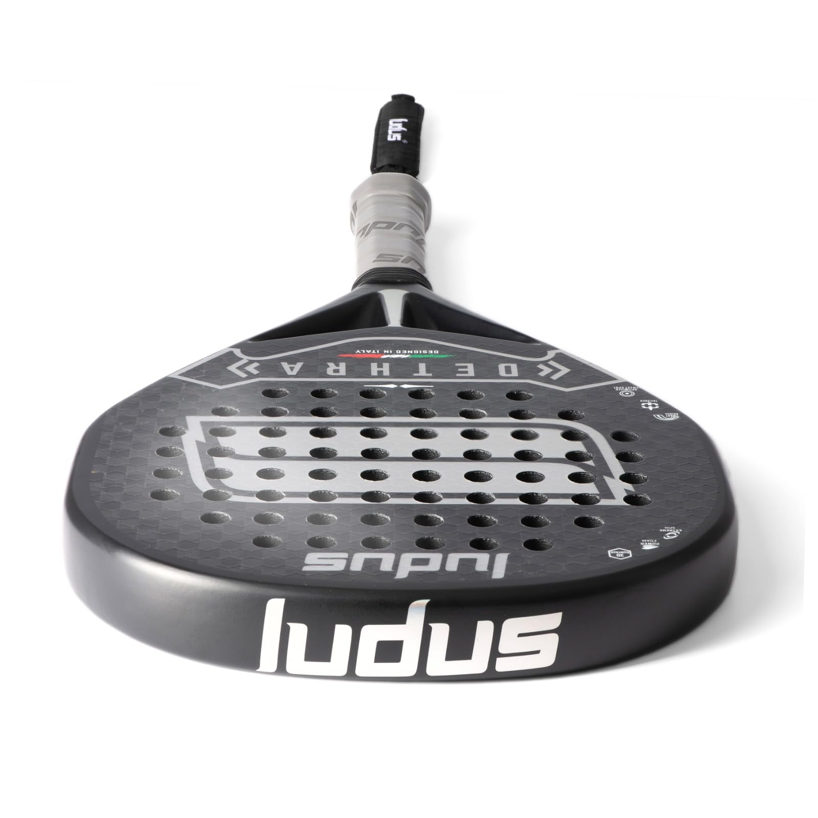 Racchetta da Padel 12K | 100% Fibra di Carbonio |Massima Controllo e Precisione - Struttura Leggera 360g con EVA 15 17 | Racchetta per Uomo e Donna - Custodia Termica Inclusa