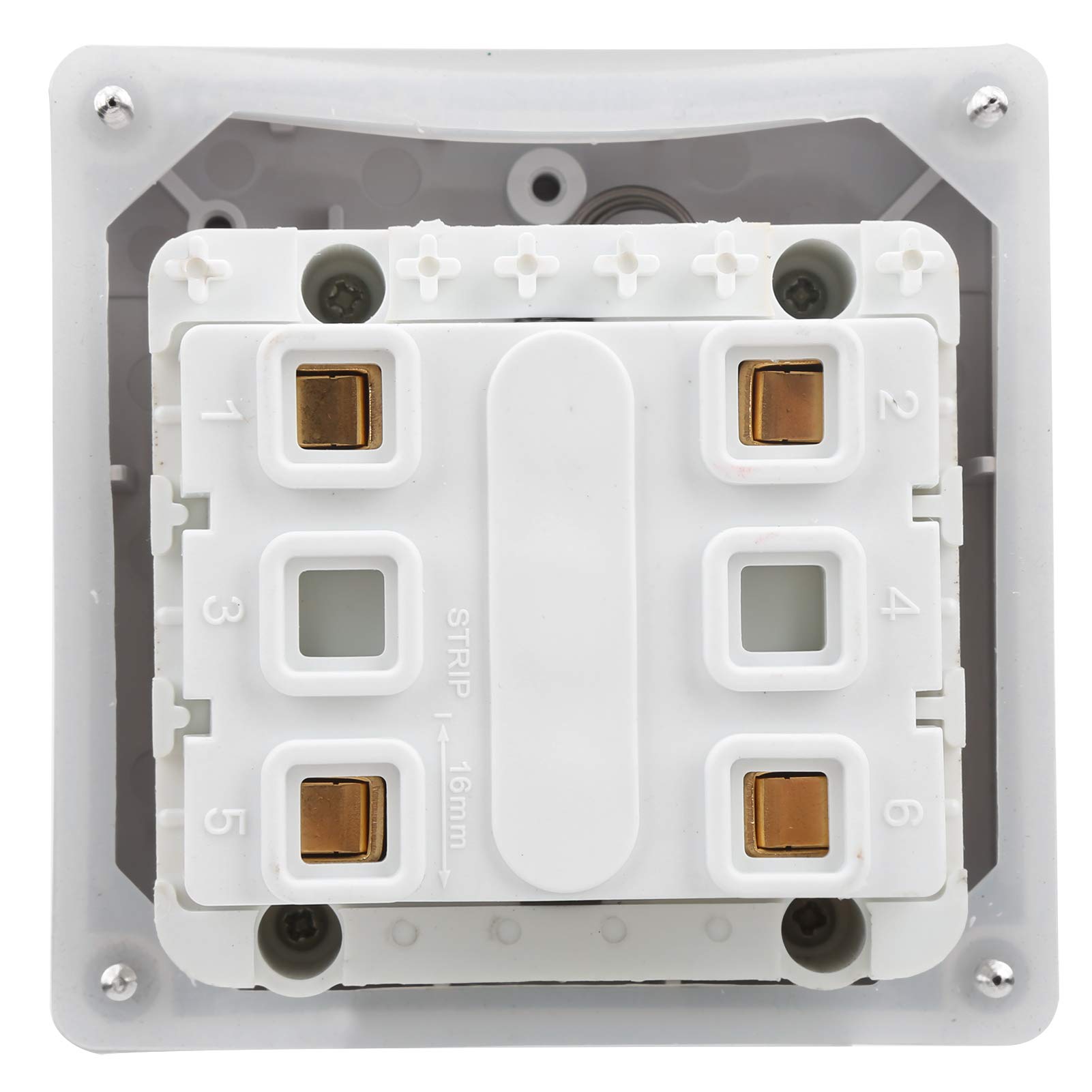 Interruttore Rotante Impermeabile 250V 2 Posizioni 40A Switch Controllo Industriale Esterno On Off Antipolvere