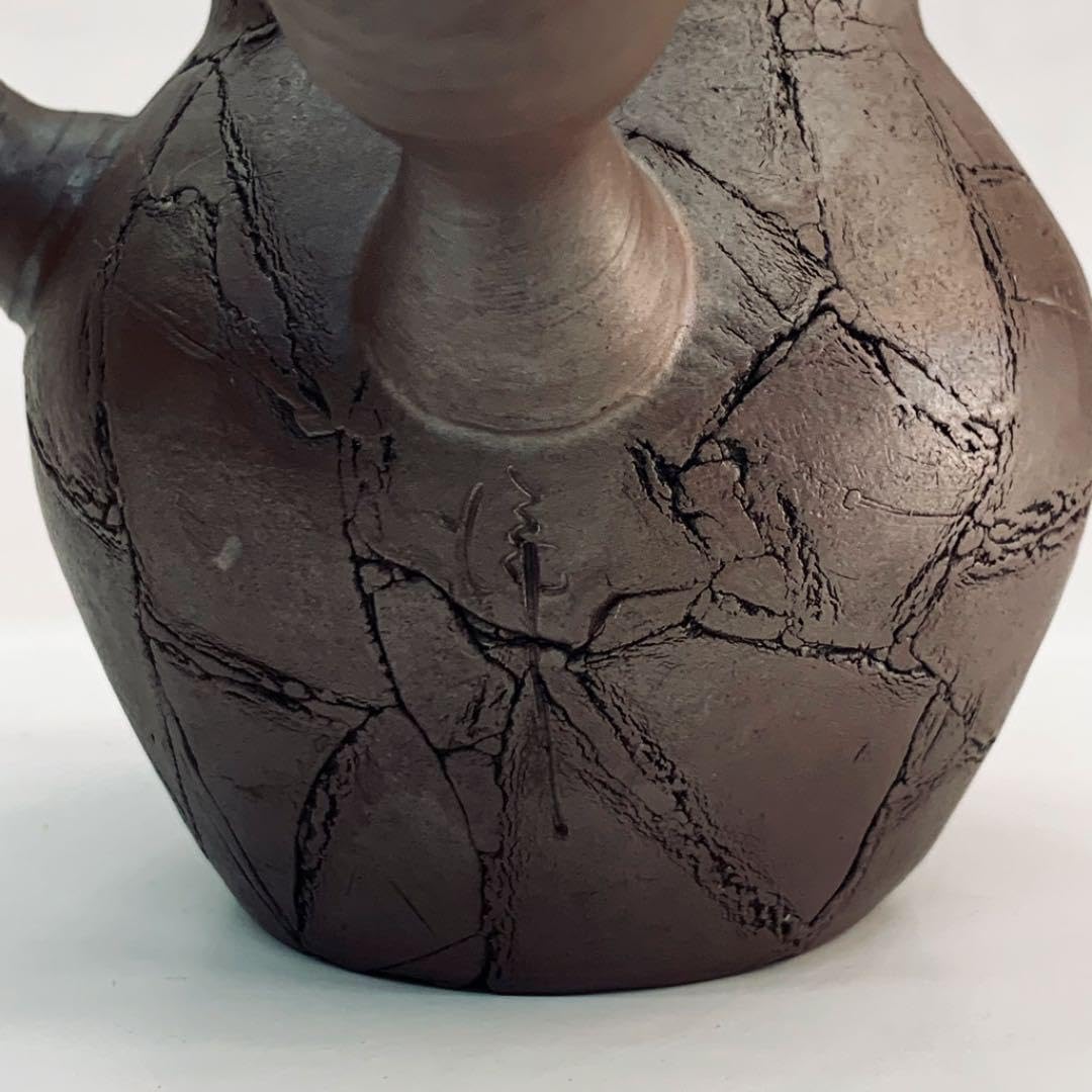 【茶注29    万古焼　切張り急須1】清水洋　共箱 Amazon | 茶注29 万古焼 切張り急須1清水洋 共箱 | ノーブランド