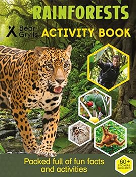 Paperback Bear Grylls Sticker Activity: Rainforest Book