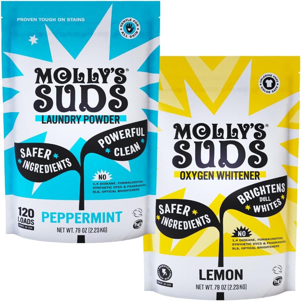 The Bulk Bundle | Includes Original Laundry Detergent Powder and Oxygen Whitener