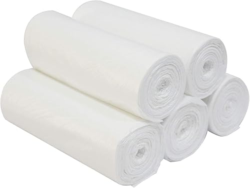 Miniatura 5 de Bolsas de basura pequeñas de 3 galones biodegradables y compostables para baño, 100 unidades, sin perfume, a prueba de fugas, bolsas de basura