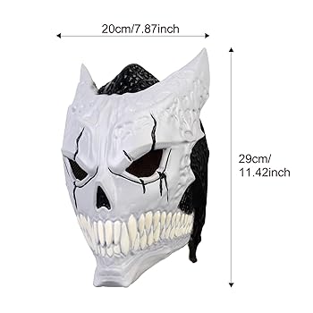 Amazon.com: Halloween Kaiju NO. 8 Scary Mask, Anime Monster