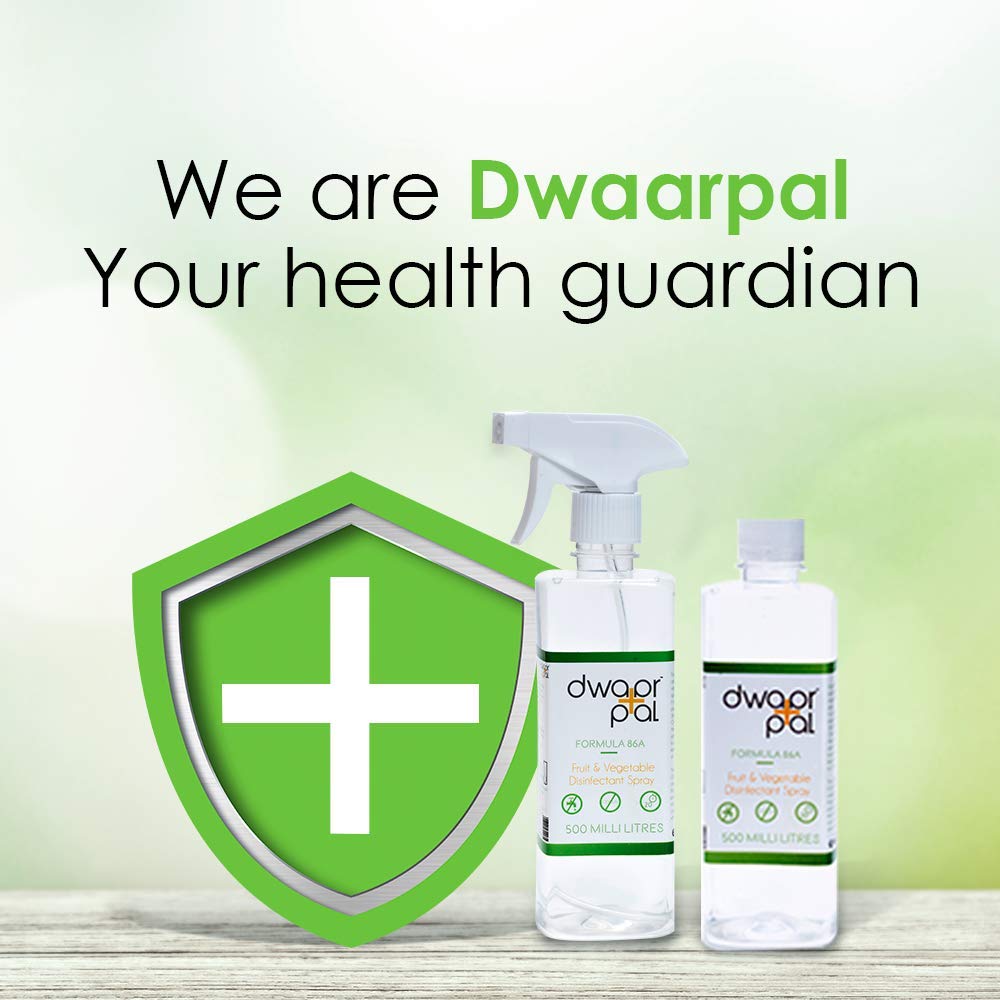 Dwaarpal Formula 86A Fruit and Vegetable Disinfectant Spray/Non