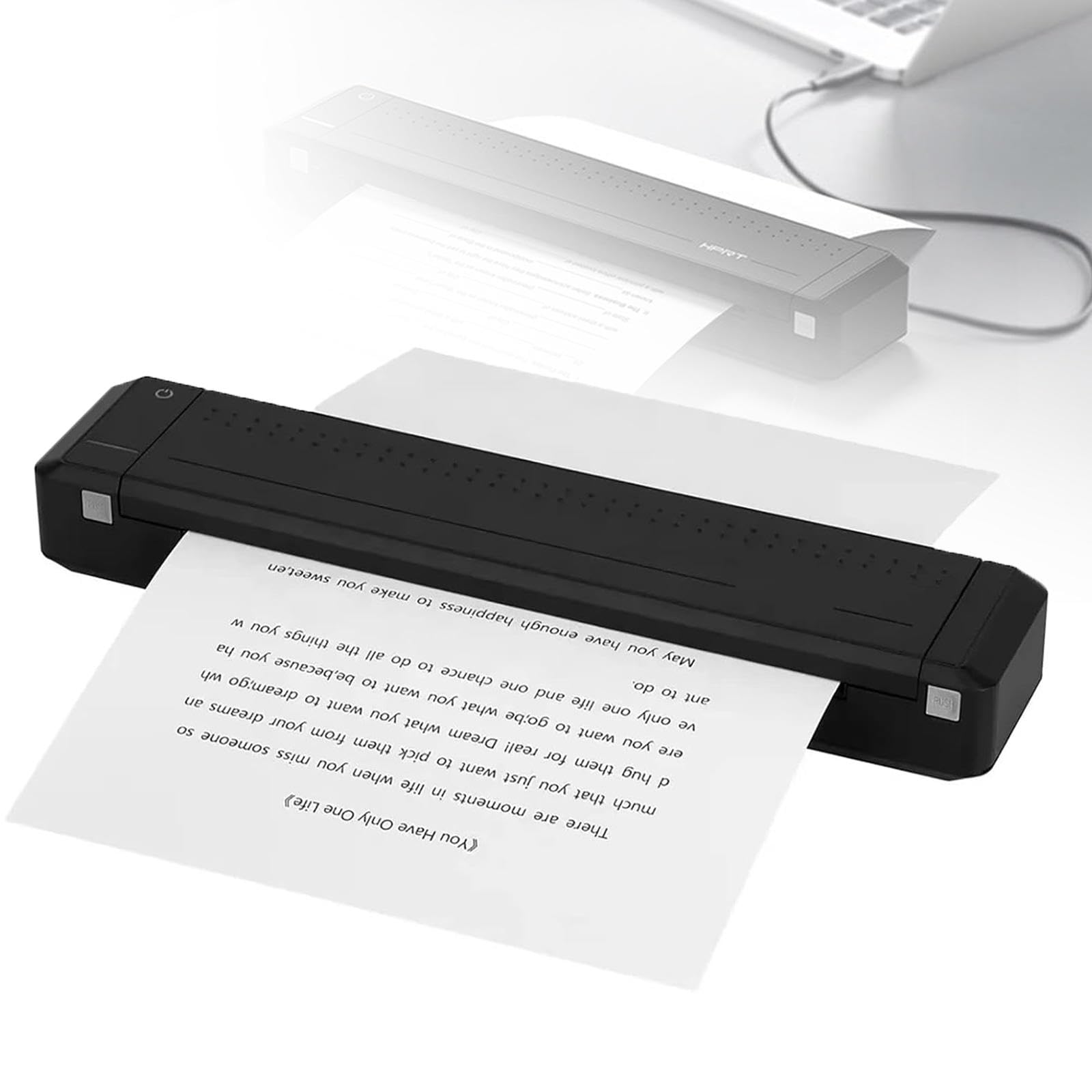 Amazon.co.jp: ポータブルプリンター、300dpiサーマルプリンターA4