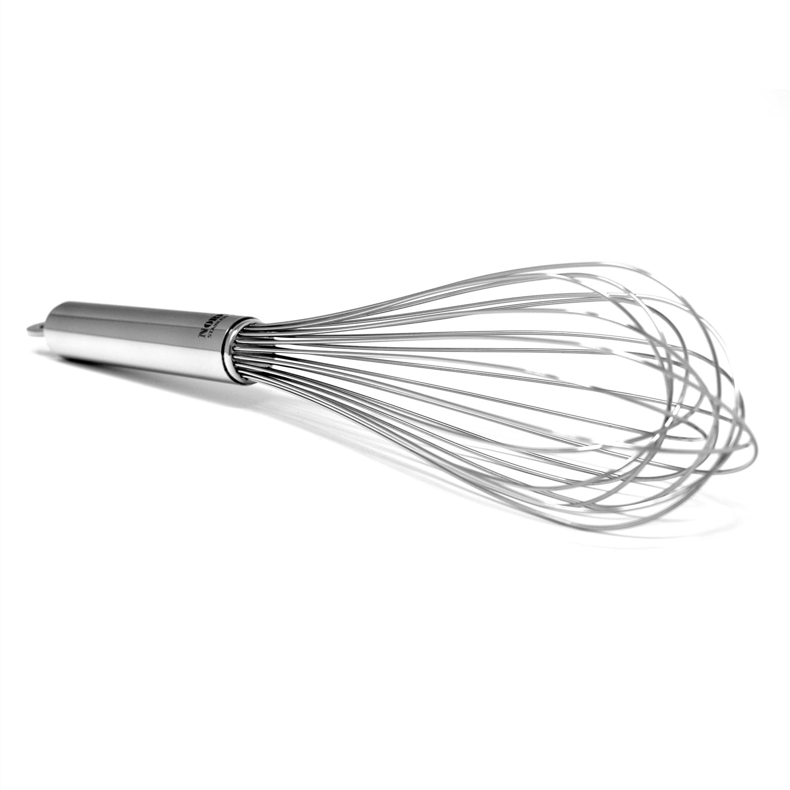 Norpro – Paleta de albañil Corona Alambre de 12 Globo batidor de Varillas de Acero Inoxidable, Acero Inoxidable, Plateado, 12 Wire