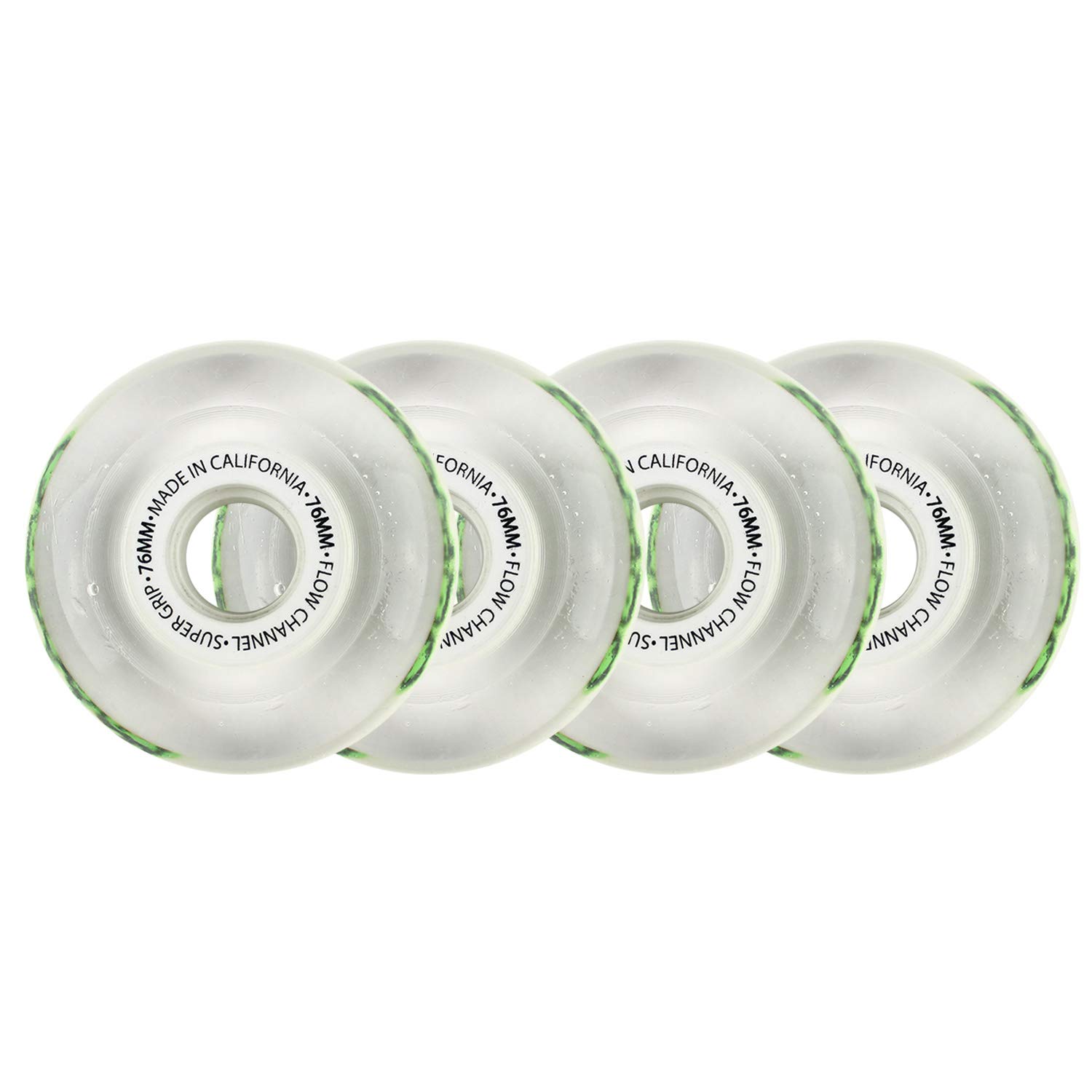 LabedaSlime Roller Hockey Wheels X-Soft (76A) 4-Pack