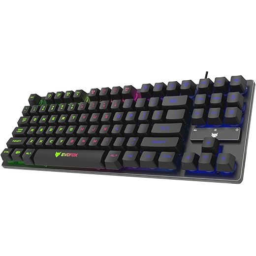 EvoFox Fireblade TKL Gaming Keyboard Black