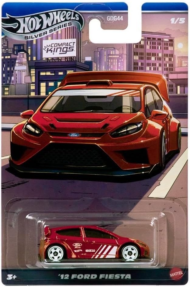 Hot Wheels Temalı Arabalar Silver Serisi 12 FORD FIESTA JKX58