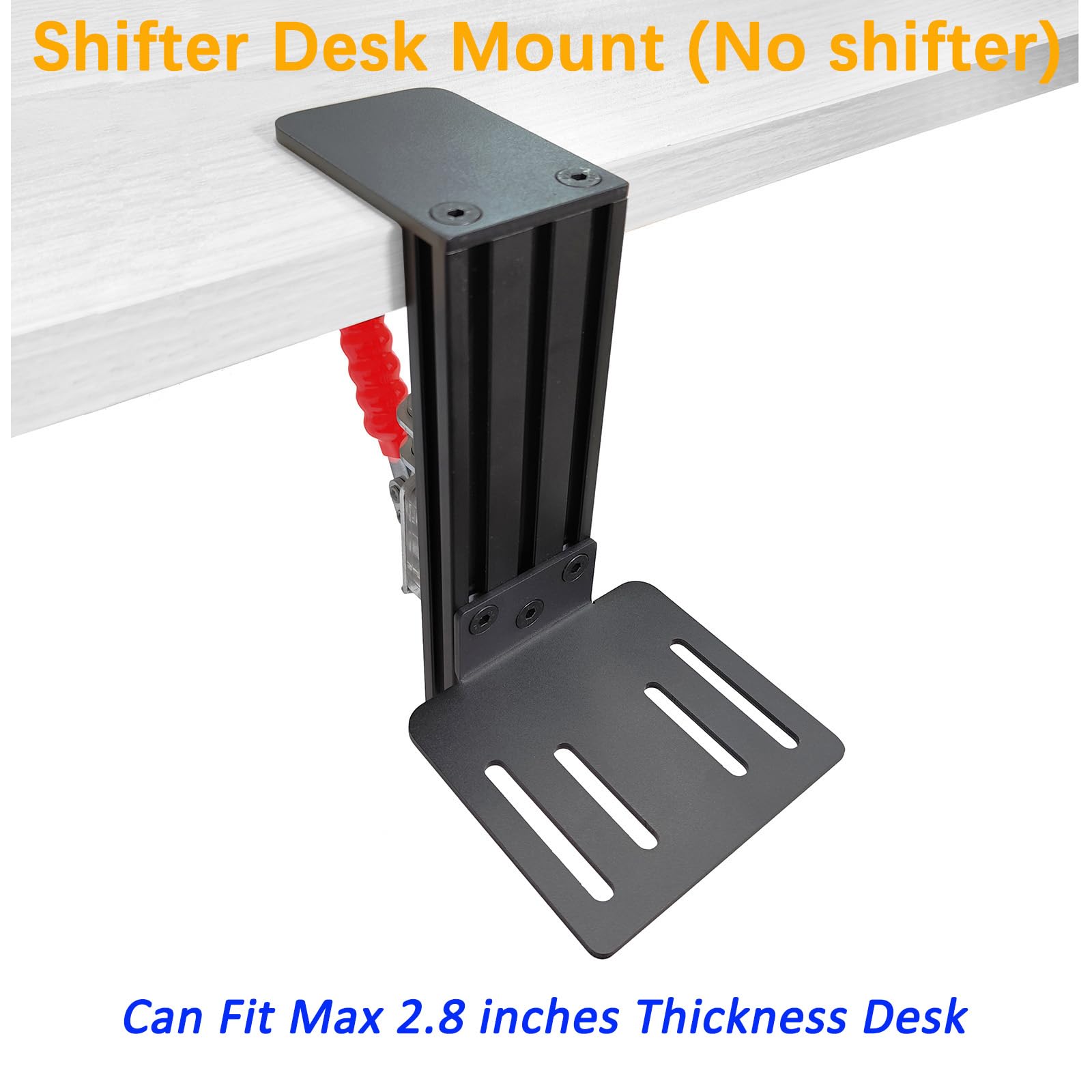 HTLAKIKJ Shifter - Supporto da scrivania regolabile per cambio Sim Racing, compatibile con Thrustmaster TH8S e TH8A Shifter, Logitech Driving Force Shifter