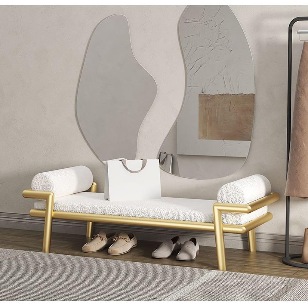 Stojak na buty wejściowe ławka 80 cm stołek do przewijania butów do drzwi domowych i szatni wszechstronny stołek na sofę i łóżko dla łatwego przechowywania butów i wygody