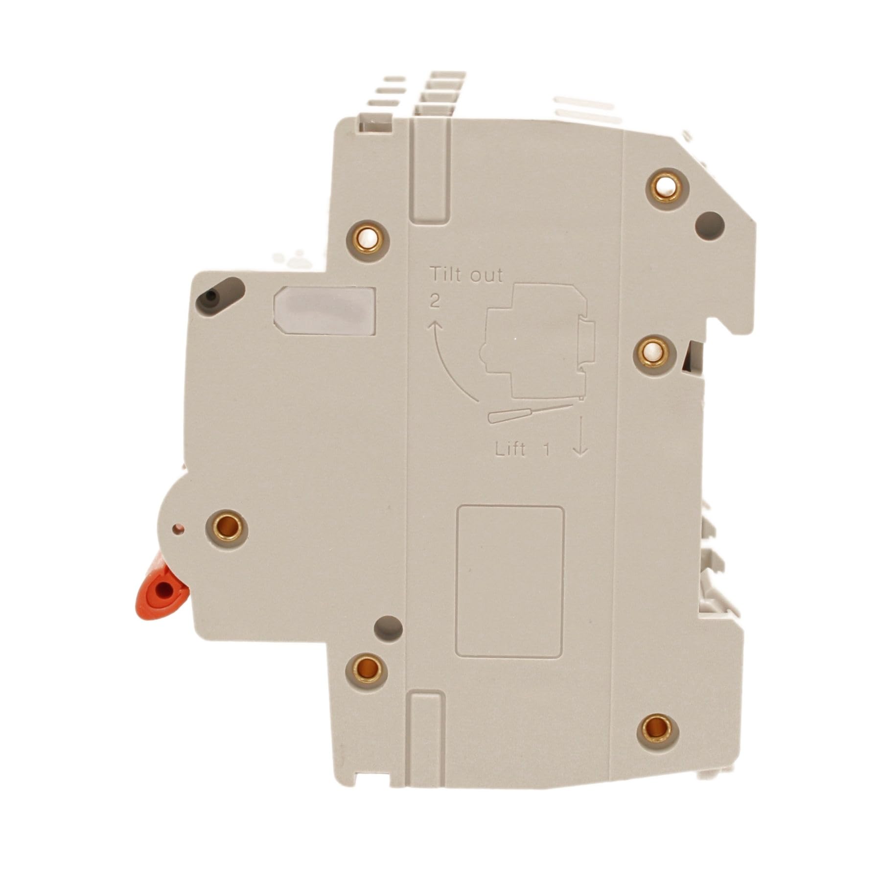 2 Pezzi Interruttore Magnetotermico Trifase 4P 50A D50, Curva D 10kA, 4 Moduli DIN 380V AC, Certificato IEC60898-1, Serie PB8H Professionale