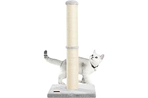 Mecool 34" Tall Cat Scratching Post: A Towering Haven for Feline Friends