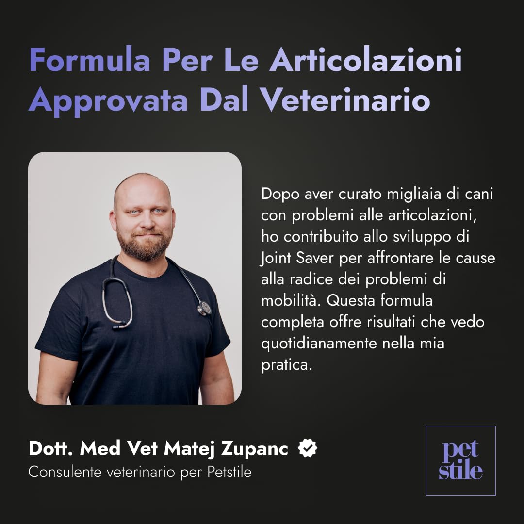 Joint Saver®: collagene idrolizzato, glucosamina, Artiglio del Diavolo, cozza Verde & Rosa Canina – sostiene Anche e articolazioni, Mobilità e ha Effetto antinfiammatorio Naturale (3X 150 g)