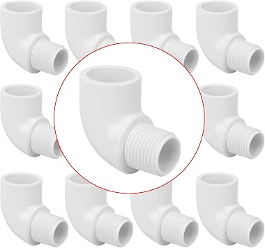 12  1/5.1 cm   x   90  PVC   SCH40 1/2IN   PVC