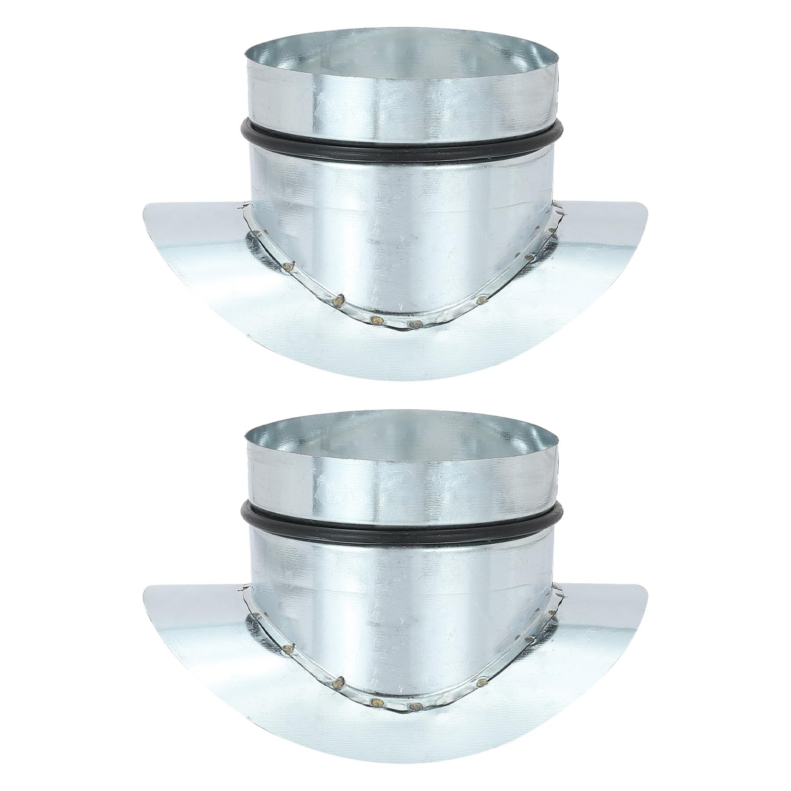 PATIKIL Duct Connector Saddle Take Off for 6" Duct to 5" Outlet Branch Extension