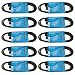 MCSPROAUDIO 110 ohm 3 Pin DMX Lighting Cable (06 ft, 10 Cable Pack)