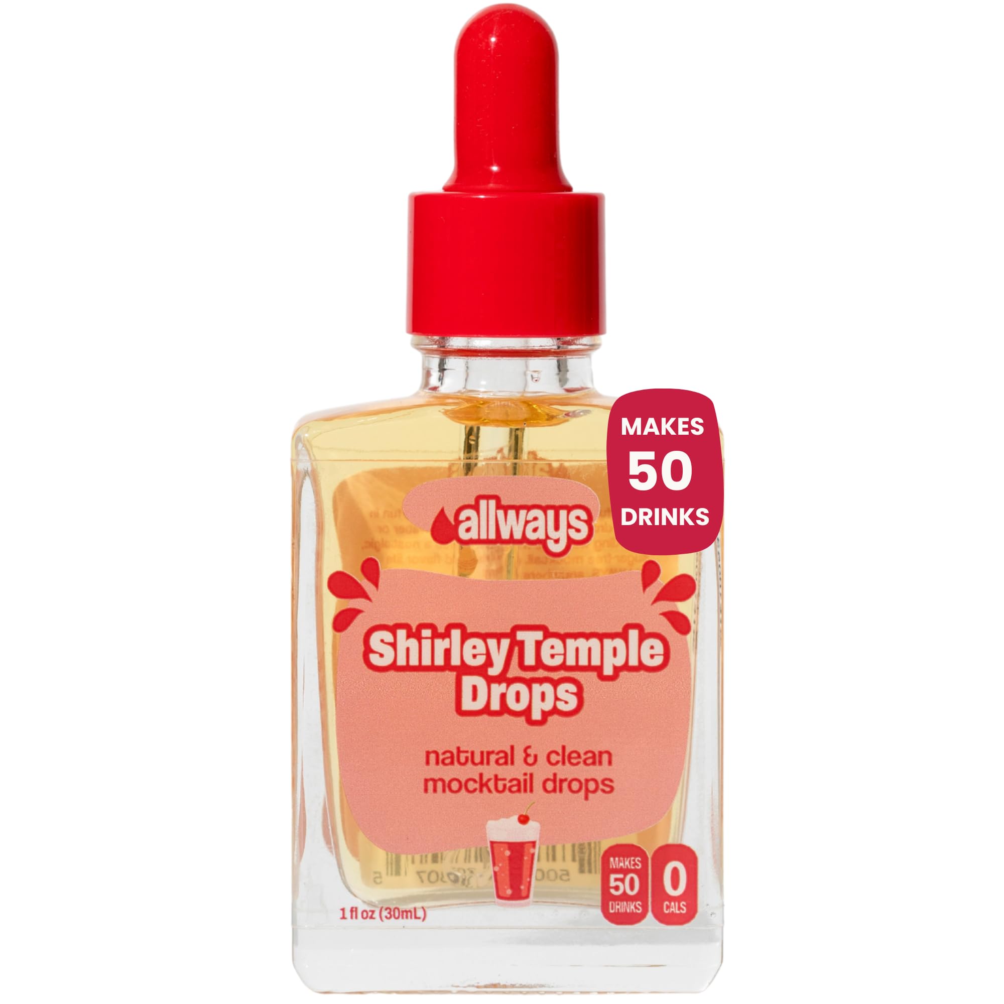 Amazon.com: Allways Shirley Temple Drops – Sugar Free Liquid Water