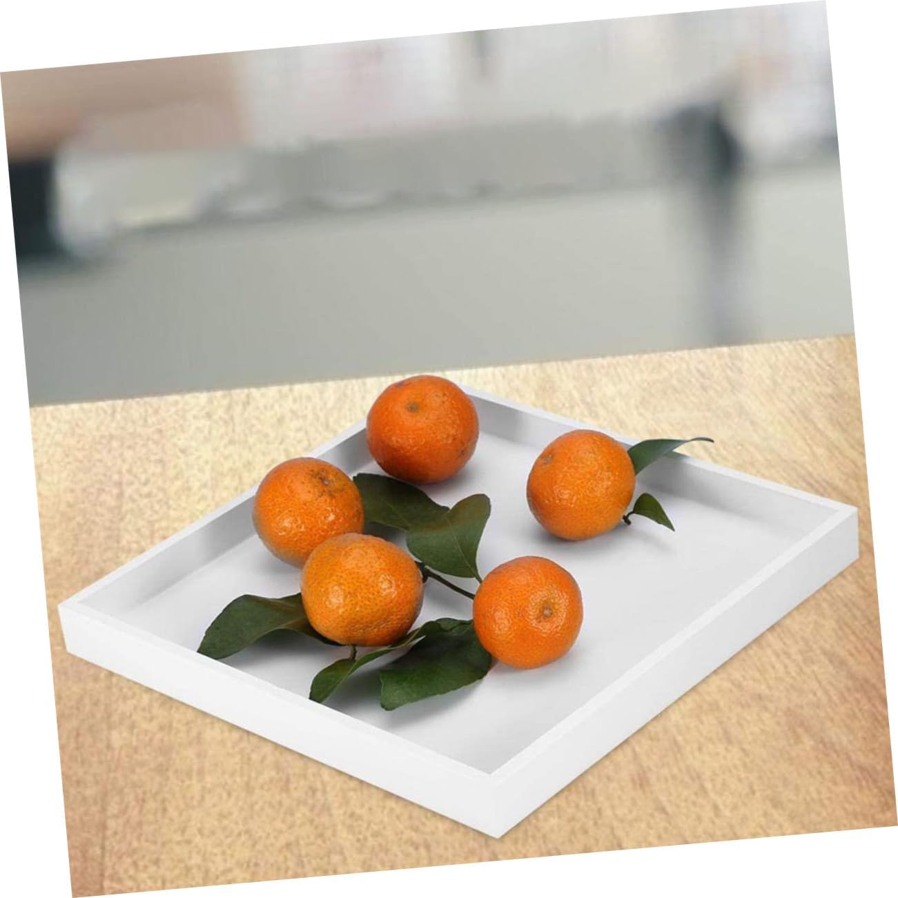 1pc Multi-Purpose Polypropylene Laboratory Tray White Storage Organizer for Tools Vials Supplies Easy to Clean Scratch