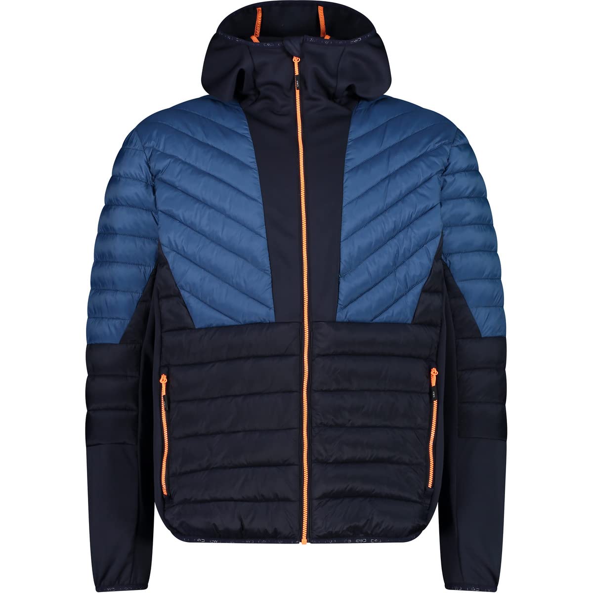 CMP Herren Hybrid Hoodie Jacke Isolationsjacke Kunstfaserjacke