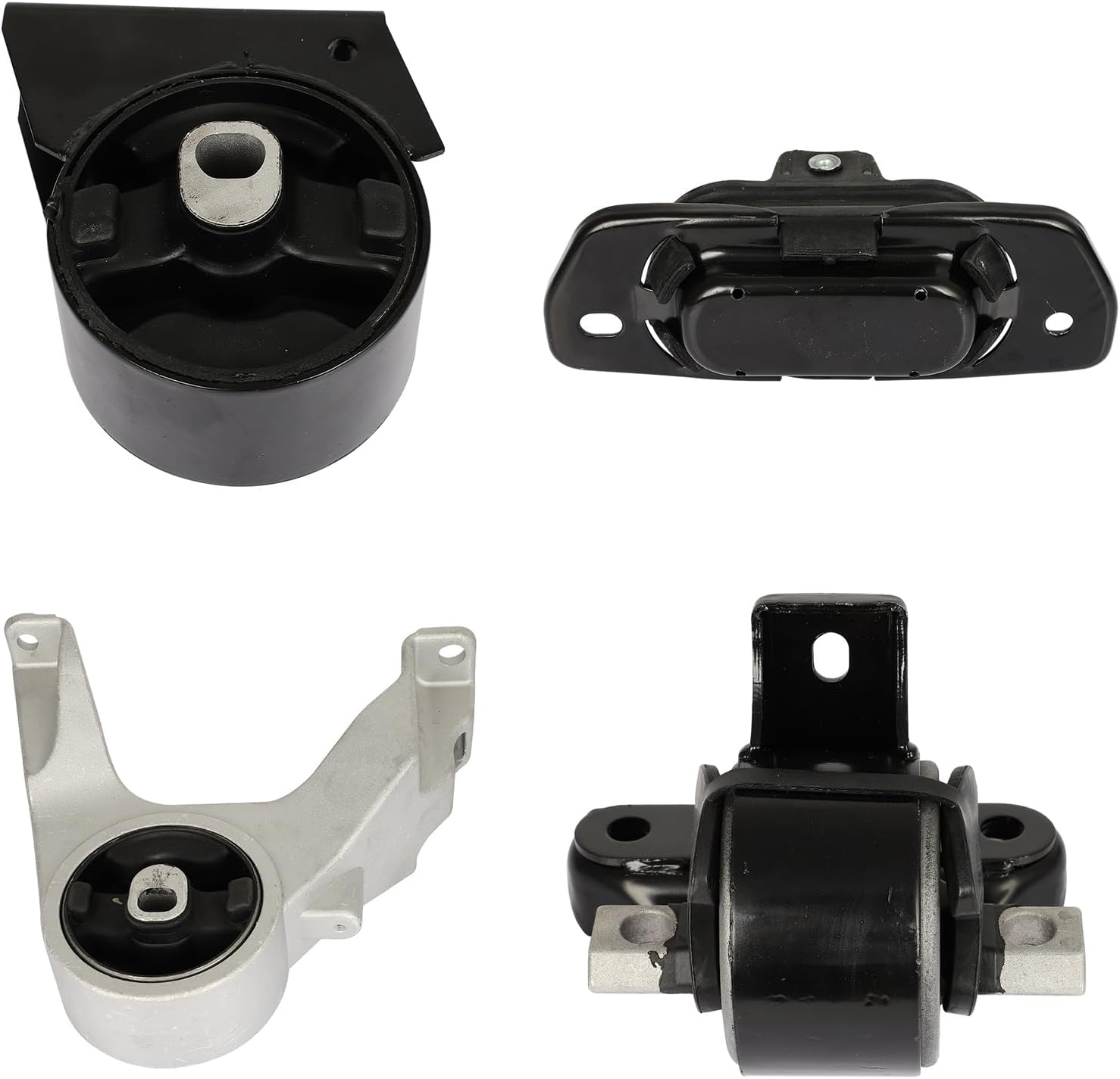 OCPTY 4PCS Engine Motor Mount and Transmission Mount Kit Compatible for Dodge Journey 2011-2019 3.6L, AWD, Automatic Transmission # 68092895AA, 68092895AB