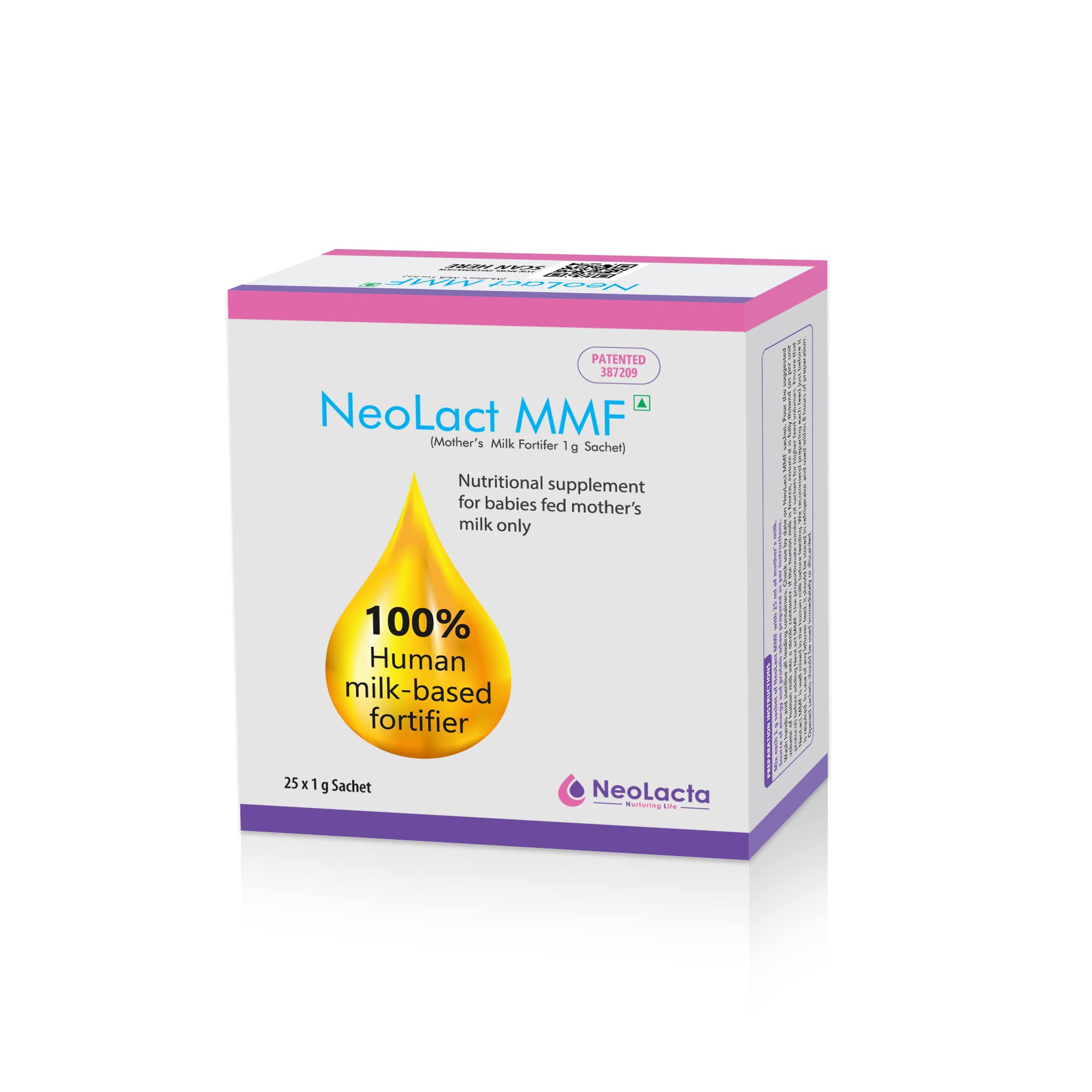 NeoLact MMF (Mother's Milk Fortifier 25 x 1 gm sachet)