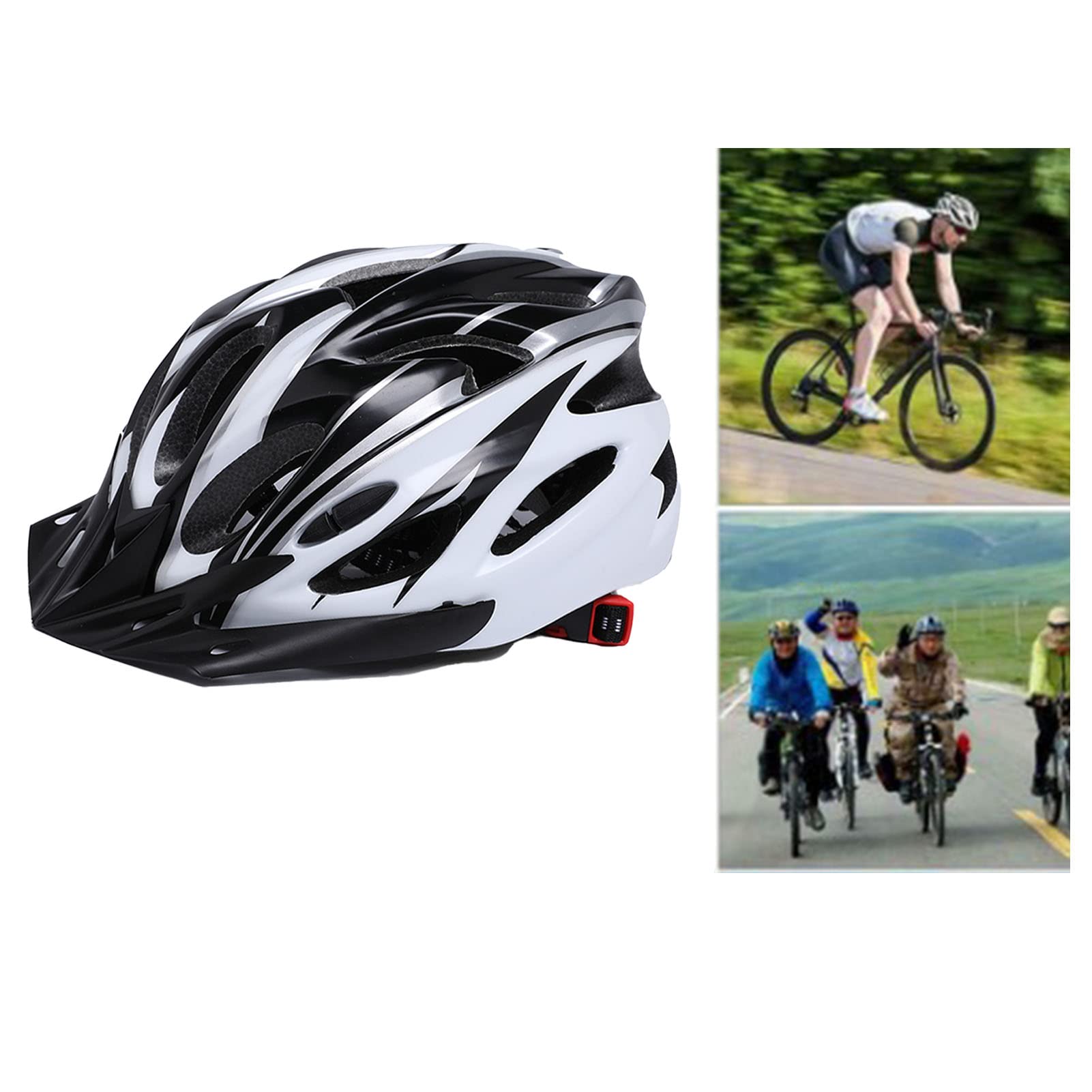 EPS PC Kask Rowerowy, Ochrona Głowy Kask Ochronny dla Dorosłych Górski Kask Rowerowy Akcesoria do Jazdy na Rowerze dla Kobiet Mężczyzn