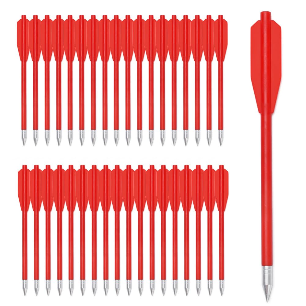 ELONG OUTDOOR Mini Pernos de Ballesta, Flechas de Objetivo de 50-80lb, Pistola de Tiro con Arco, Dardos de Caza de Pesca, Puntas de Acero de 6,3", práctica de puntería de Caza — view 8
