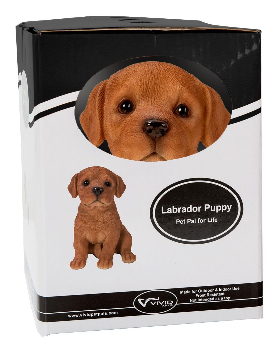 Pet Pals Fox Red Labrador Pup | Resin Home or Garden Decoration