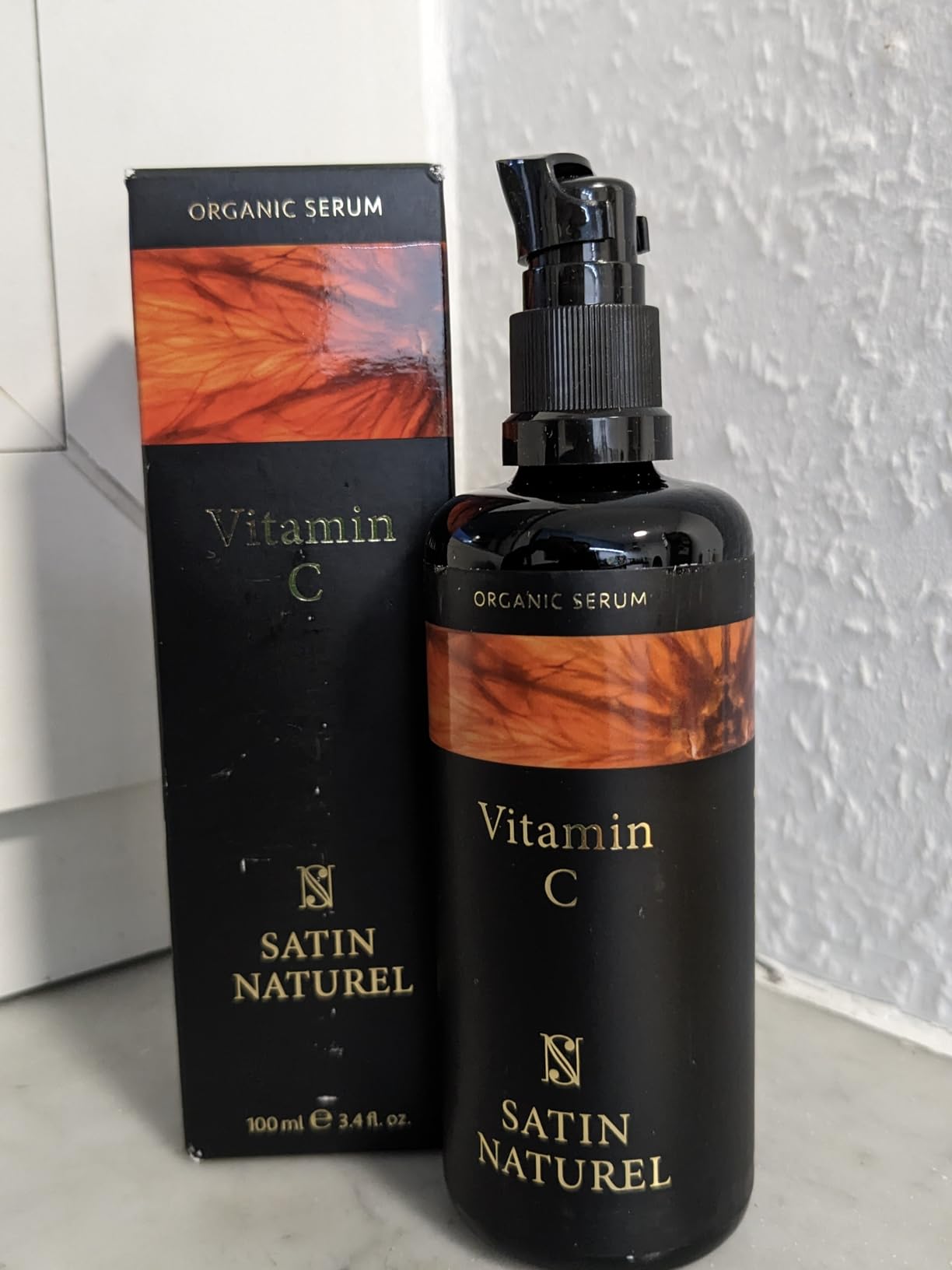 Organic Vitamin C Serum Face 100 ml Vitamin C High Dose on Organic Aloe Vera Base with