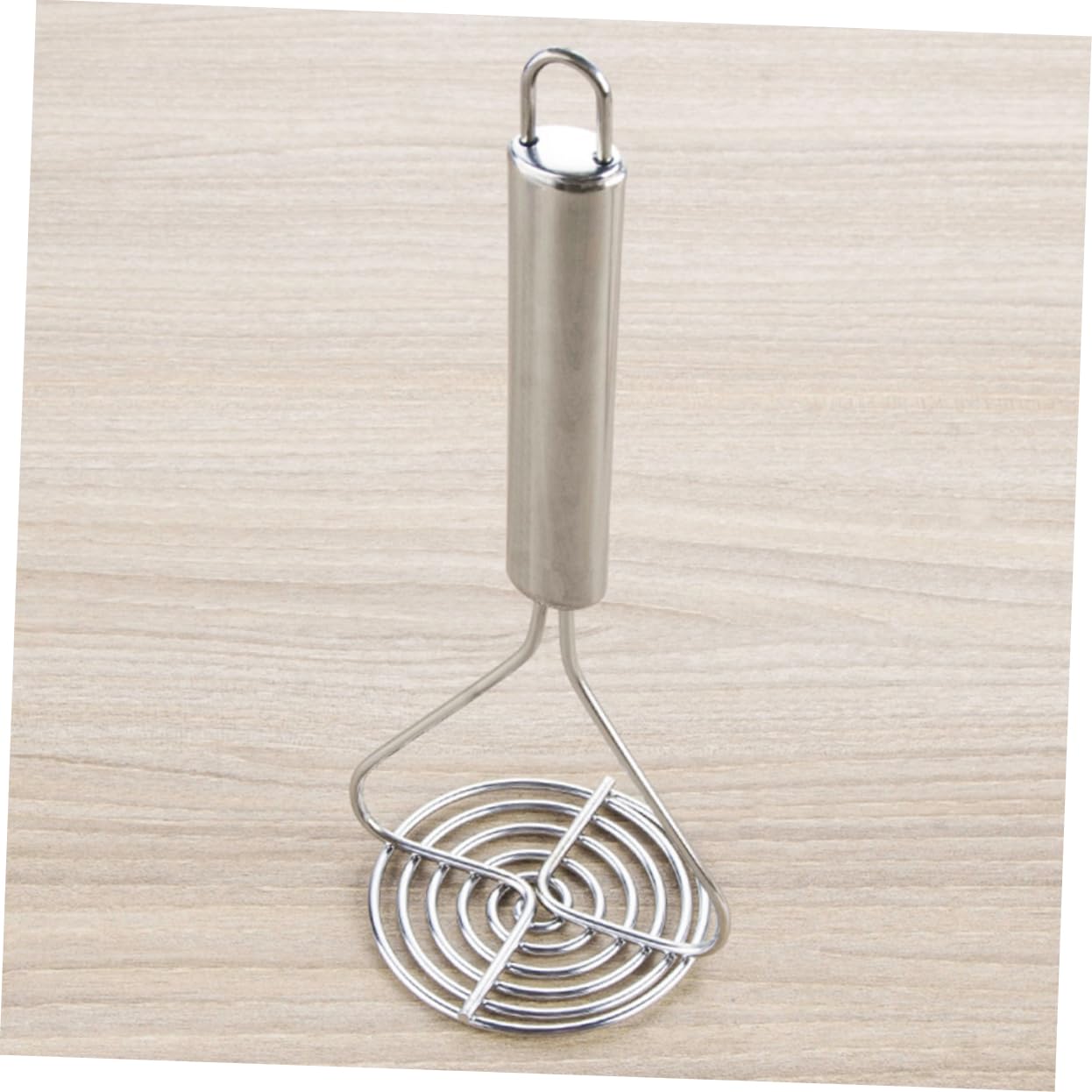 ABOOFAN 2PCS Stainless Steel Potato Ricer Manual Masher Tool for Home Use Kitchen Gadget for Easy Pureeing of Potatoes Vegetables Fruits for Cooking Camping