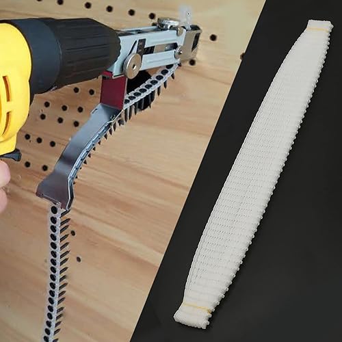 Miniatura 4 de ViaGasaFamido 20 Uds. Clavadora automática de taladro de cadena vacía Cinturón de cadena vacía Alimentación de uñas Cinturón de cadena vacía