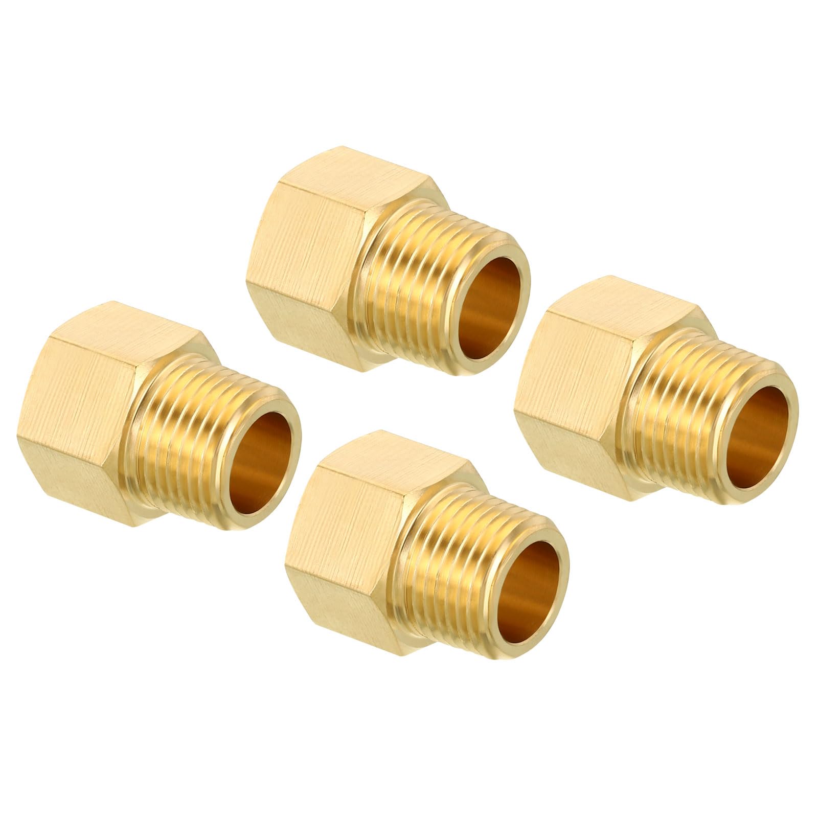 Adattatore Bomboletta 0,5 Kg 3 Adattatori Per Bombola Propano QCC1 - Ottone, Filettatura 1/4 NPT, Per Barbecue E Attrezzature Gas Adattatore Griglia A Gas 1/4 NPT