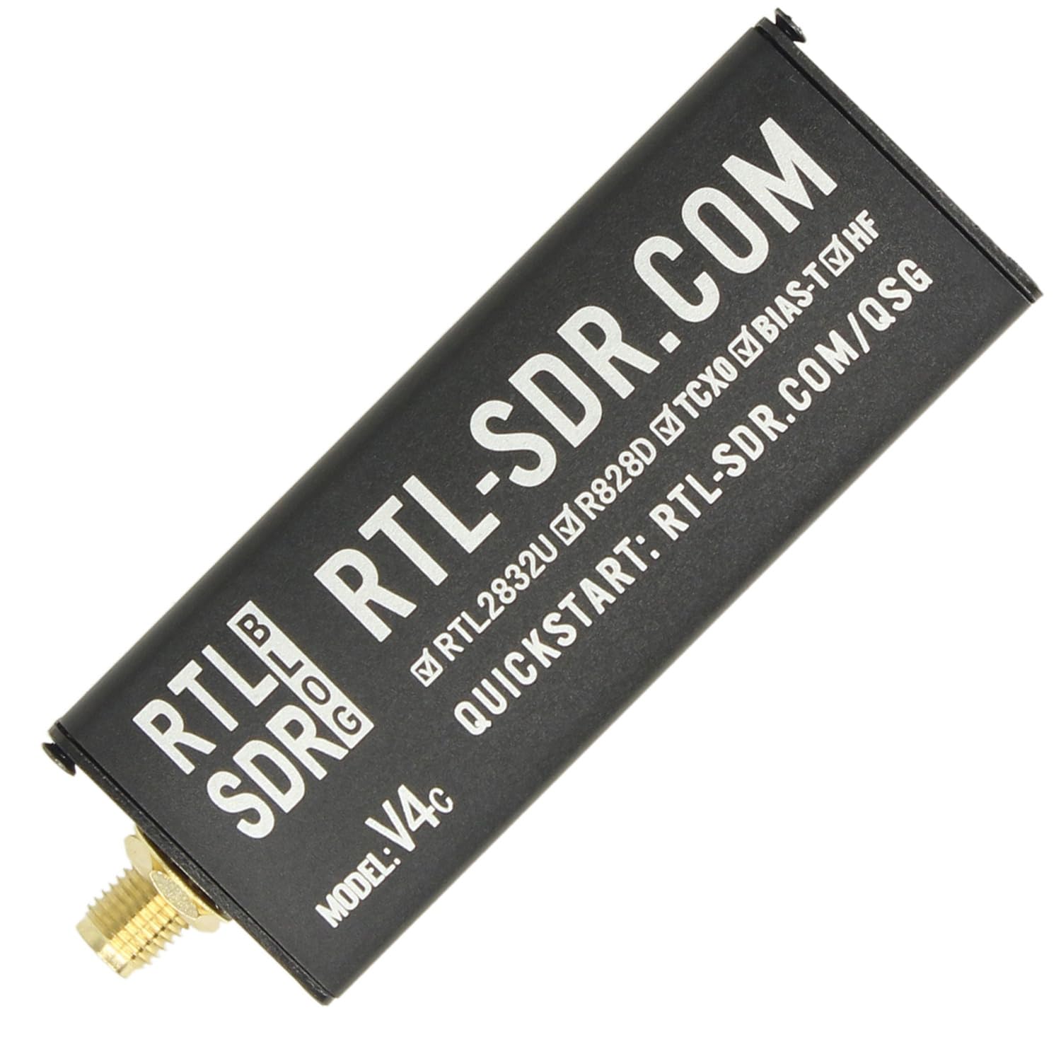 RTL-SDR Blog V4 R828D RTL2832U 1PPM TCXO SMA Software Defined Radio USB-C